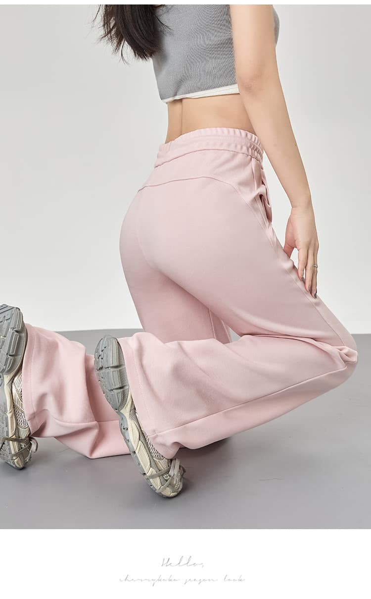 フレアパンツ リラックスフレアスウェットパンツ