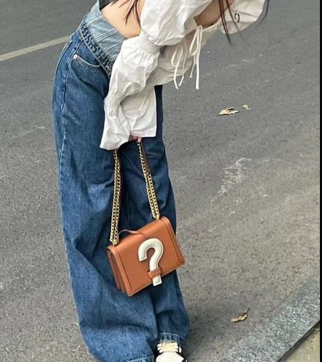 フレアパンツ 折り返しウエストボタンフライワイドフレアデニムパンツ