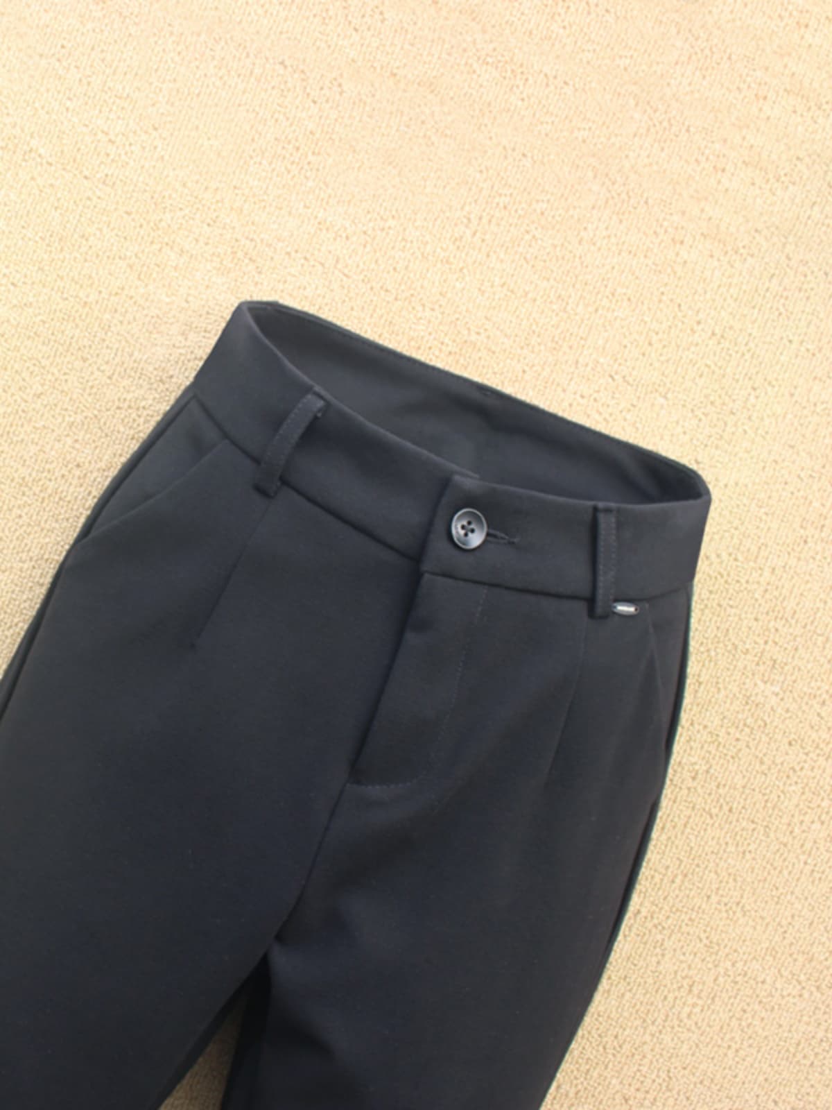 フレアパンツ 優雅シルエットフレアスラックス