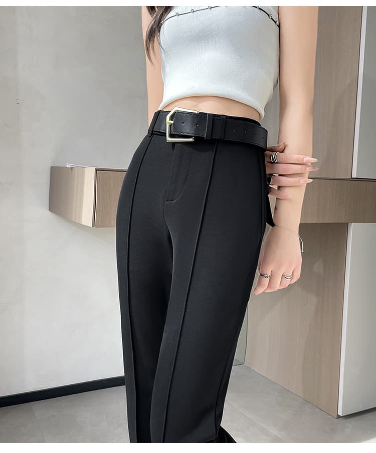 フレアパンツ 美脚効果 優雅フレアスラックス