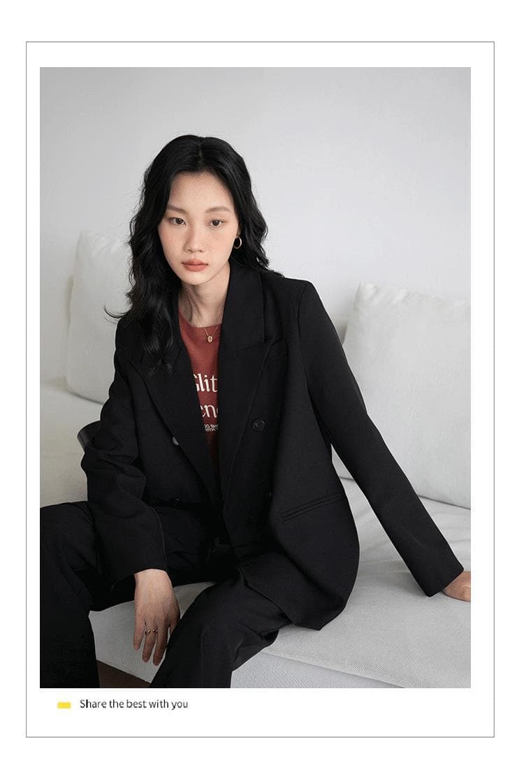 フレアパンツ ゆったりシルエットフレアパンツスーツ