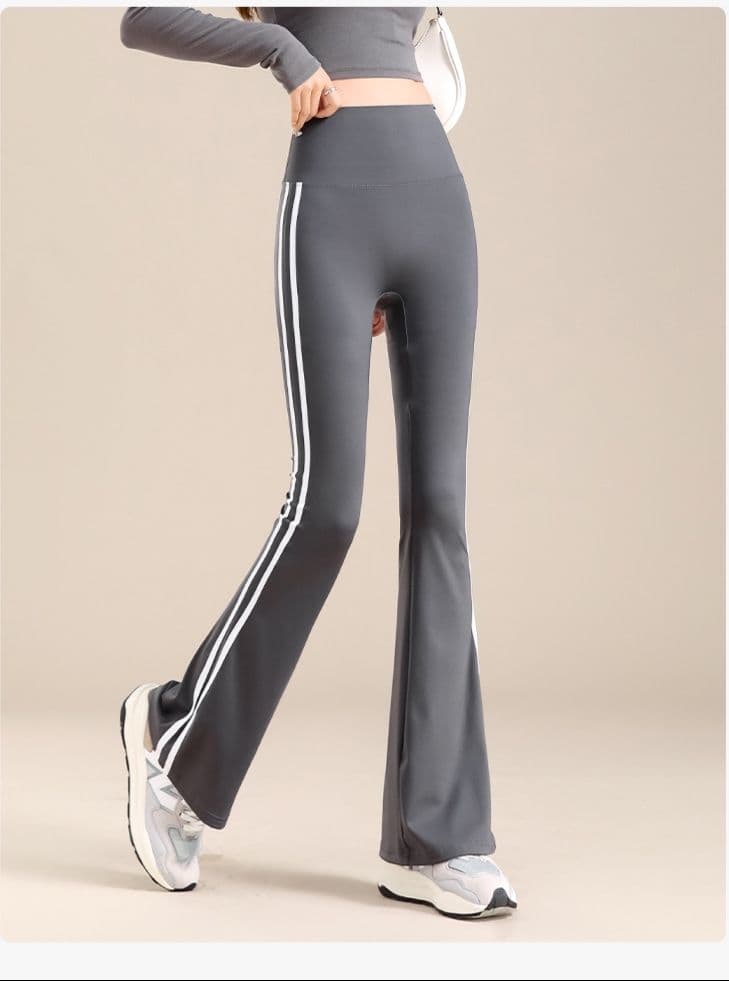 フレアパンツ スポーティラインフレアレギンス