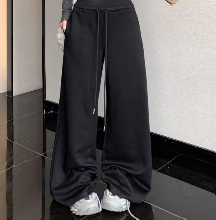 フレアパンツ ゆったりリラックスフレアパンツ