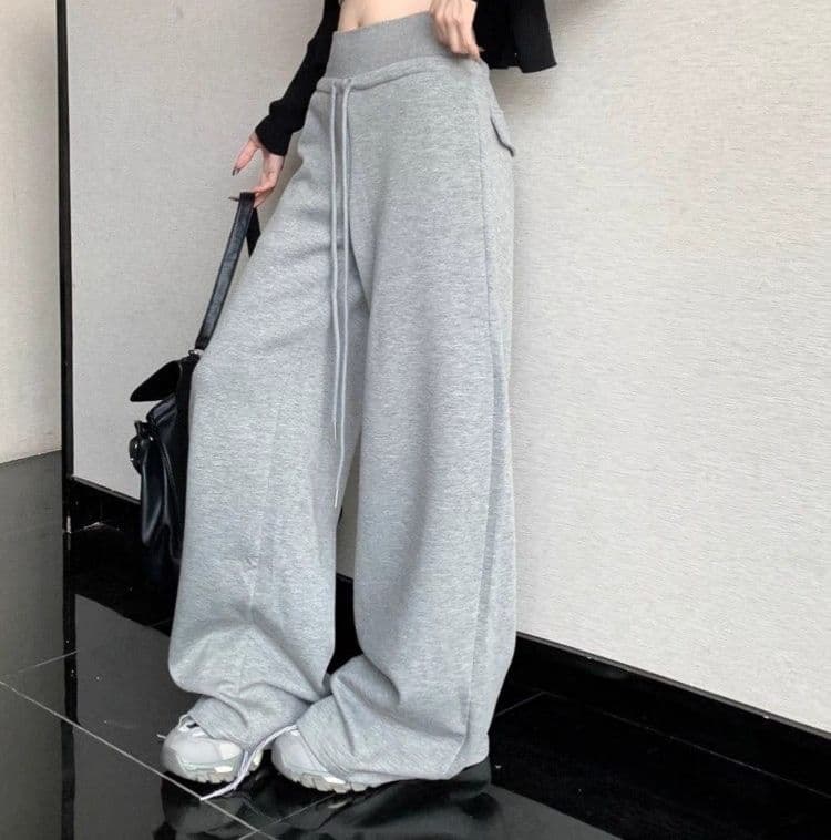 フレアパンツ ゆったりリラックスフレアパンツ