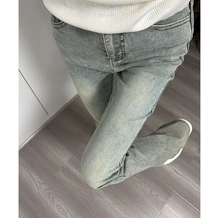 フレアパンツ 大人の美脚フレアデニム
