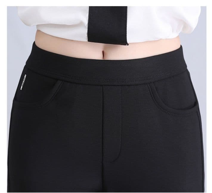 フレアパンツ 優美なシルエットフレアスラックス