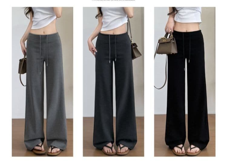 フレアパンツ 優雅なゆったりフレアスウェット